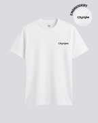 CityVybe Signature Embroidered T-Shirt | Regular Fit