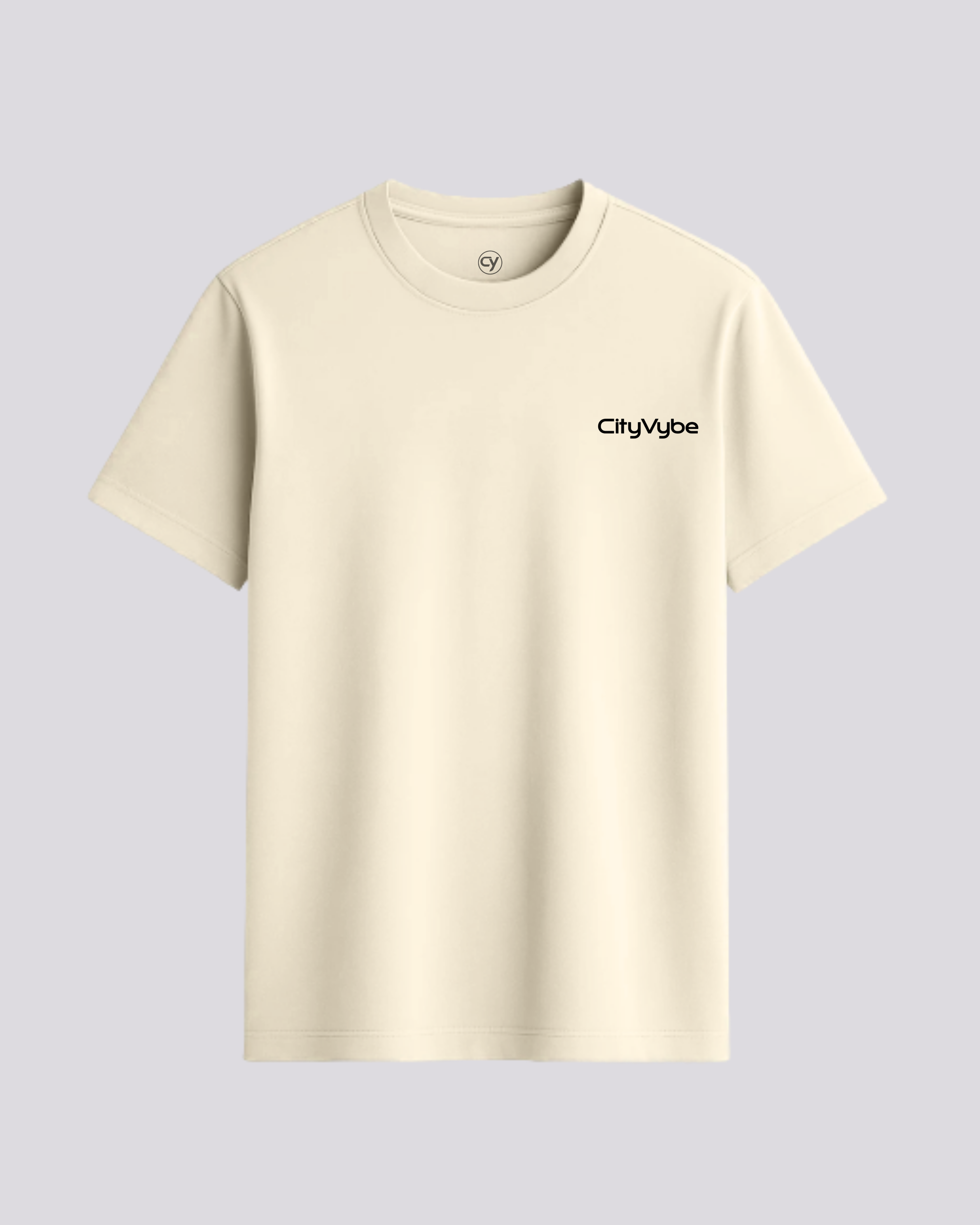 CityVybe Signature Embroidered T-Shirt | Regular Fit