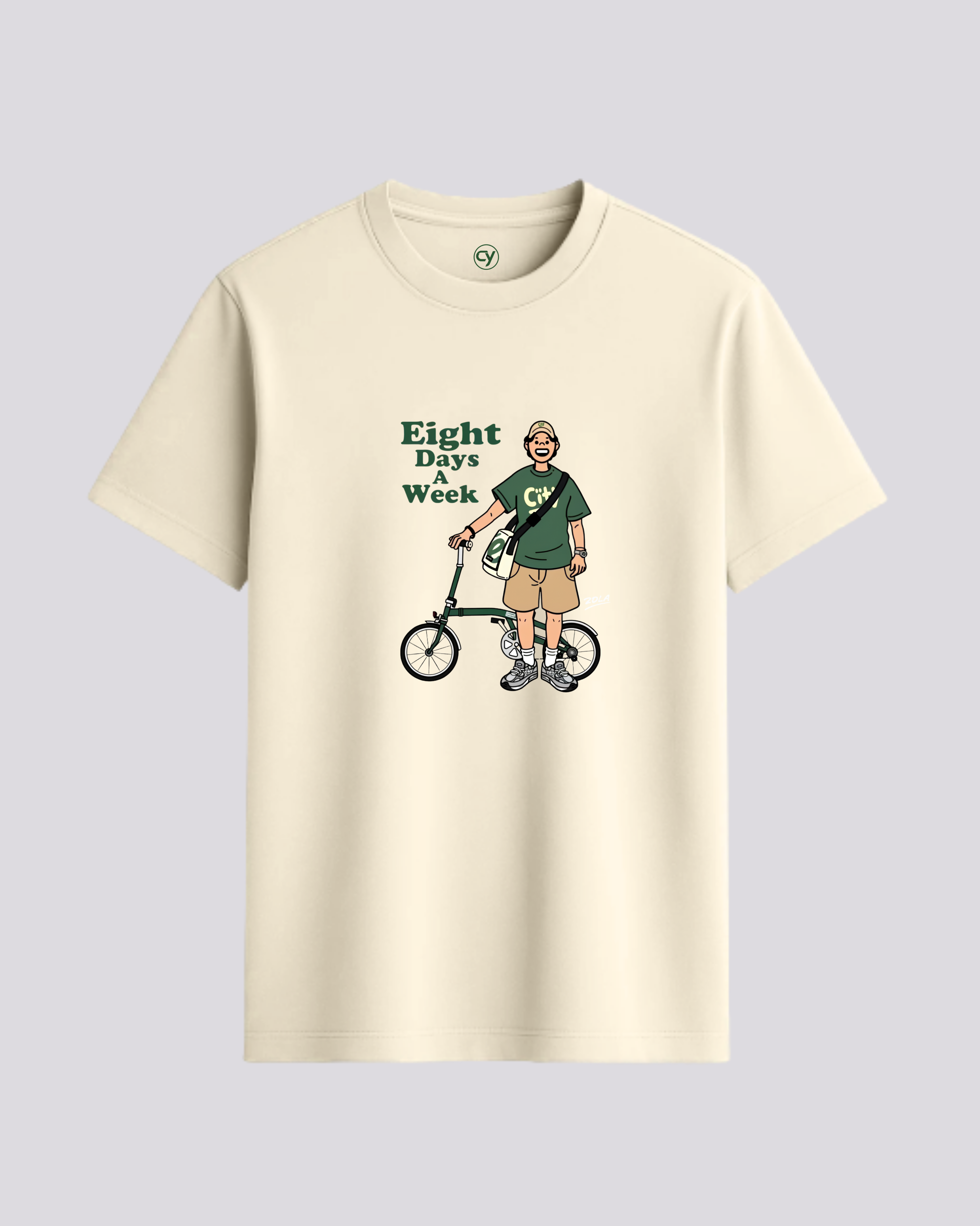 Eight Days A Week | Regular Fit Graphic T-Shirt