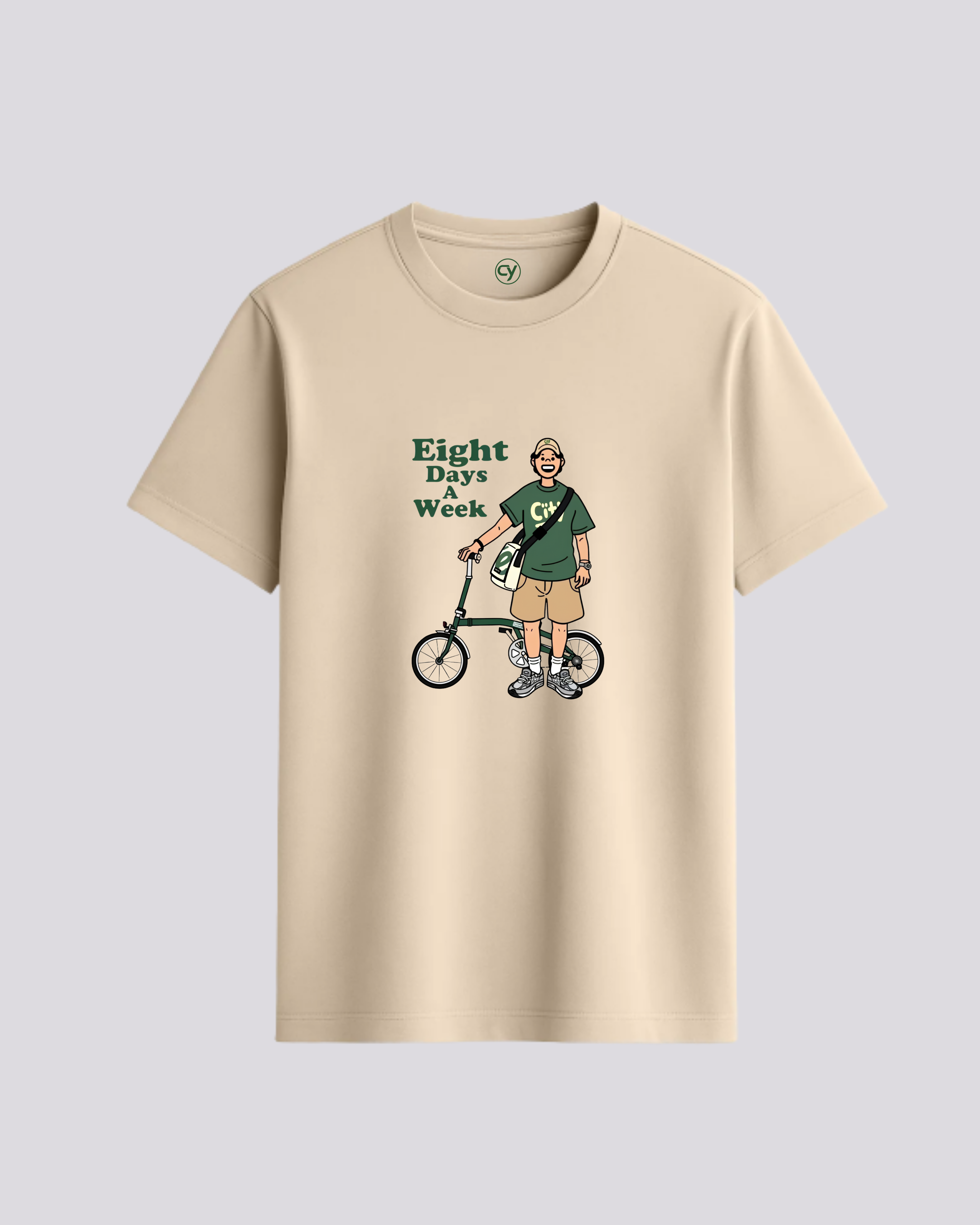 Eight Days A Week | Regular Fit Graphic T-Shirt