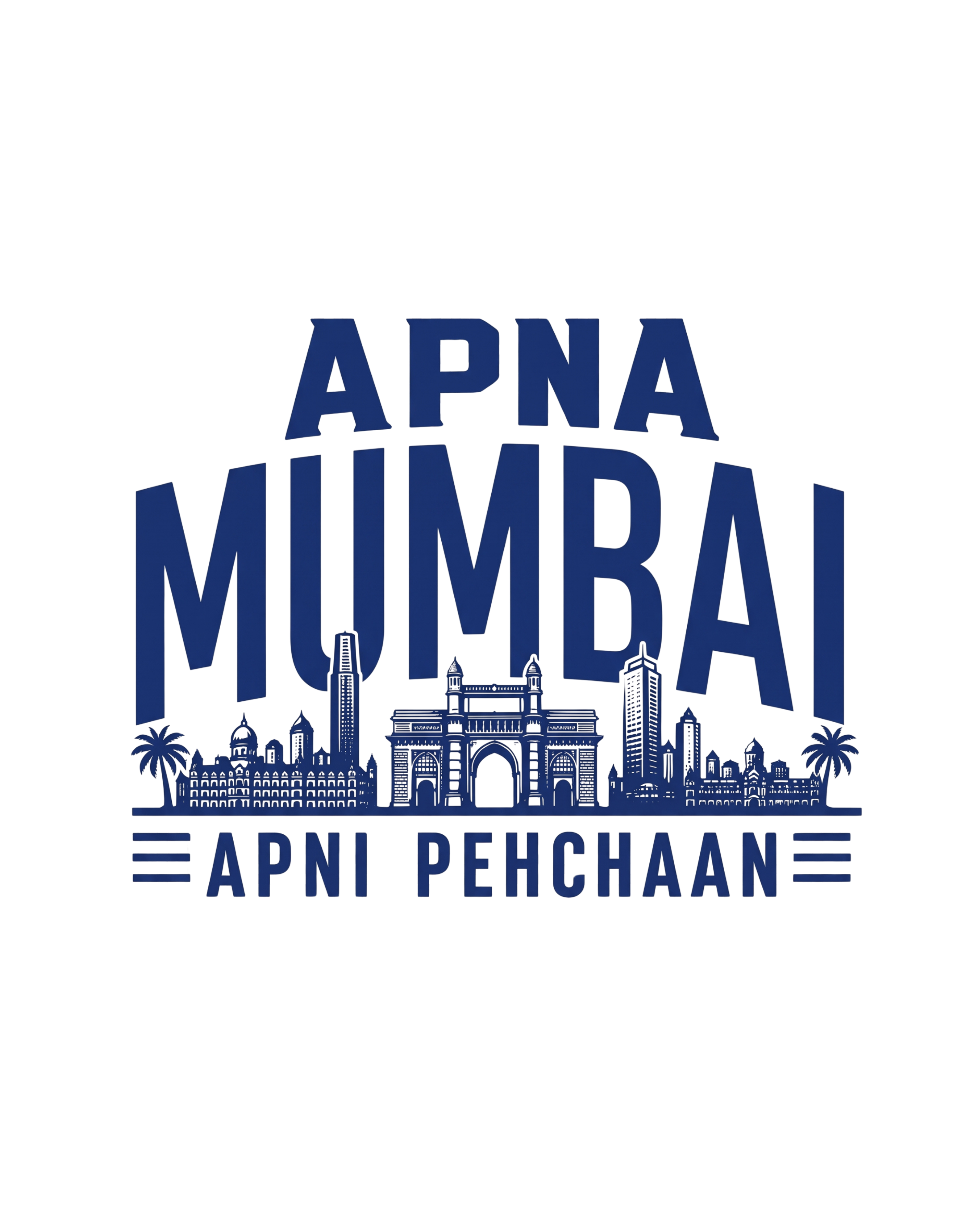 Apna Mumbai Apni Pehchaan Reguler T-Shirt |  CityVybe