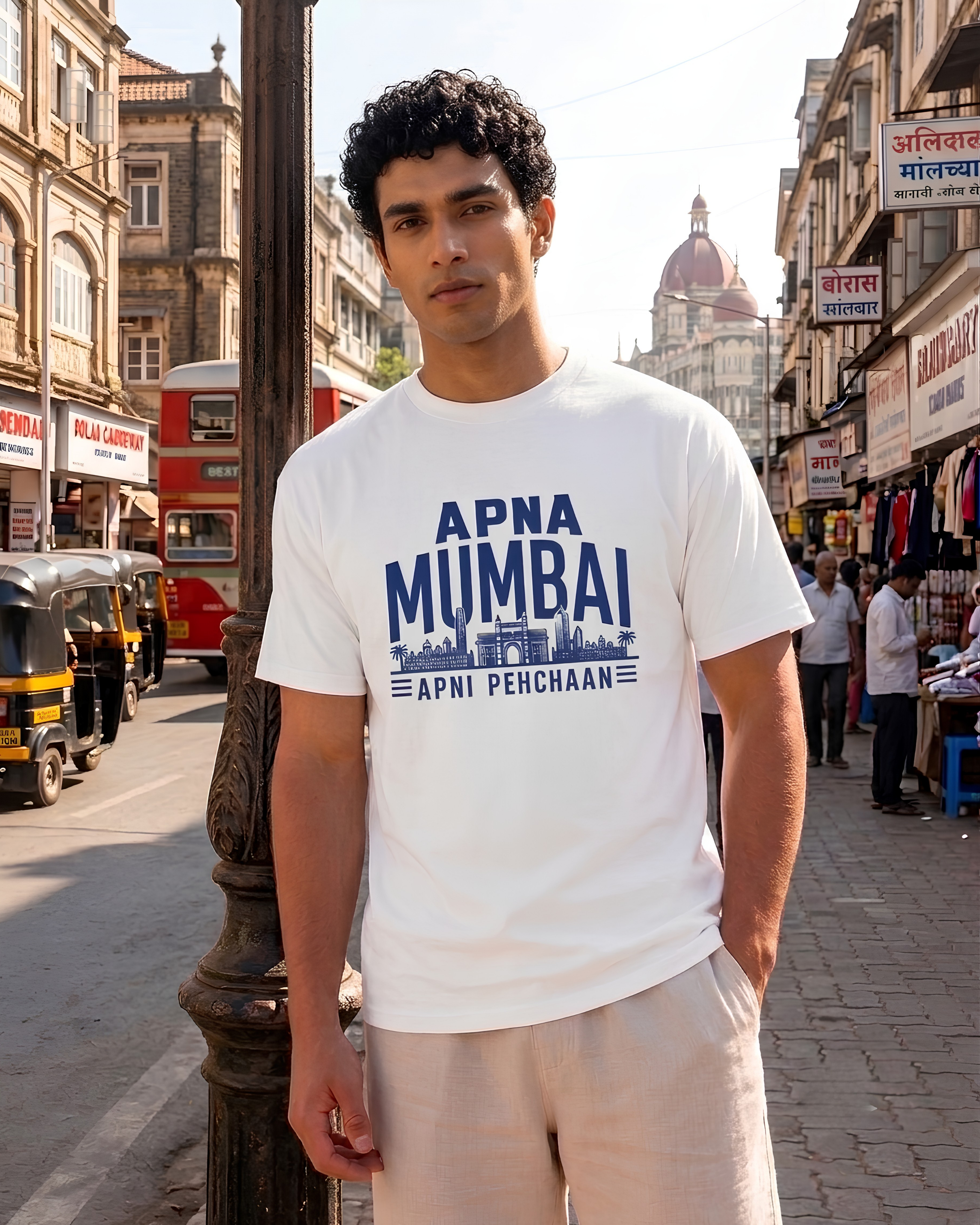 Apna Mumbai Apni Pehchaan Reguler T-Shirt |  CityVybe